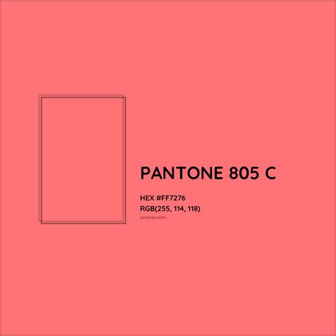 pantone 805